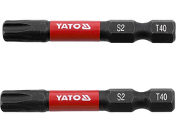 IMPACT BITS 1/4''X50 MM T40 2 ΤΕΜ