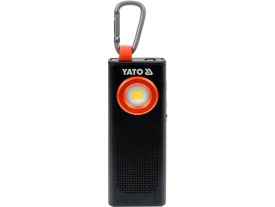 ΦΩΣ ΕΡΓΑΣΙΑΣ 500LM, LI-PO 3.7V 2000MAH, 3IN1 - TORCH, SPEAKER, POWERBANK