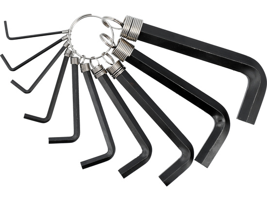 HEX KEYS /HEX/ 2-14 MM, ΣΕΤ 10 ΤΕΜ.