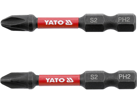 IMPACT BITS 1/4''X50 MM PH2 2 ΤΕΜ