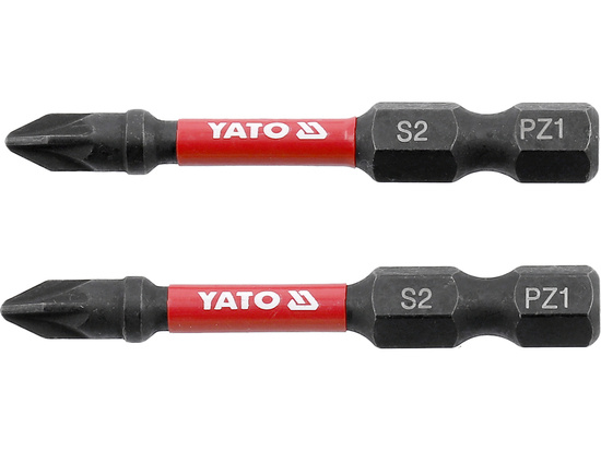 IMPACT BITS 1/4''X50 MM PZ1 2 ΤΕΜ