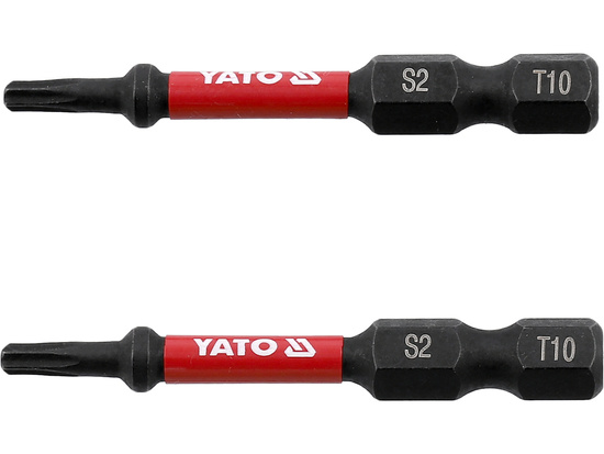 IMPACT BITS 1/4''X50 MM T10 2 ΤΕΜ