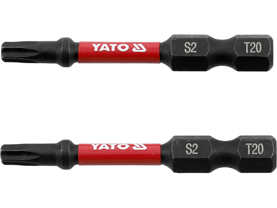 IMPACT BITS 1/4''X50 MM T20 2 ΤΕΜ