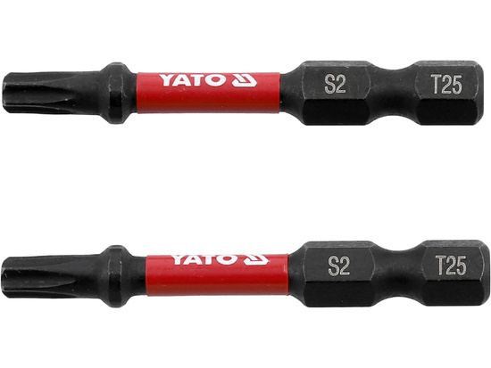 IMPACT BITS 1/4''X50 MM T25 2 ΤΕΜ