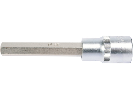 SOCKET BIT HEX 1/2" 10MM L100MM