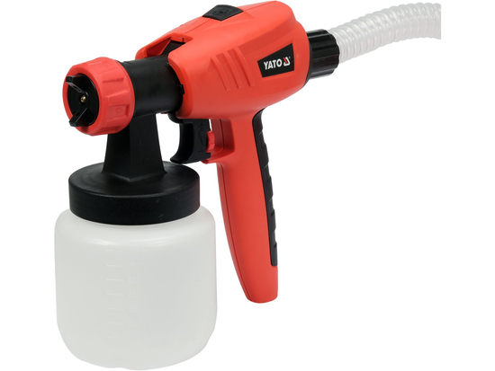 MALÍŘSKÝ GENERÁTOR HVLP 1100W 100DIN/SEC 1L/MIN + SADA TRYSEK PRO LAKOVÁNÍ STĚN A STROPŮ BEZ TRYSKANÍ NÁTĚRŮ