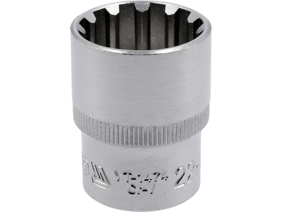 НАСАДКА SPLINE 1/2'', 22 ММ