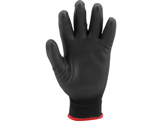 WORKING GLOVES BLACK SIZE 8