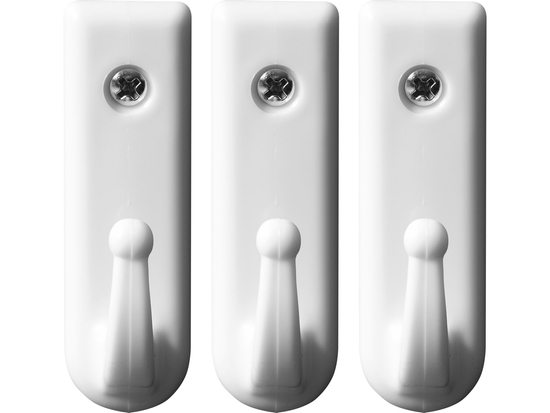 GANCHOS DE PARED DE TORNILLO