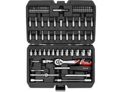 KIT DE HERRAMIENTAS DE 1/4" 68 PIEZAS