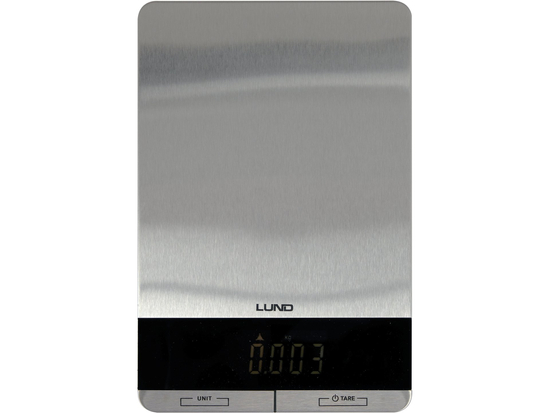 KITCHEN SCALE S/S 15*22,5*1,5CM
