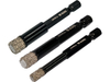 VACUUM DIAMOND DRILL SET WITH HEX SHANK- 3PCS