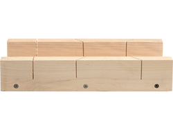 CAJA DE INGLETES DE MADERA 450 X 105MM