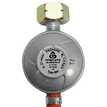 GAS REGULATOR AND HOSE 1.0M