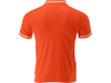 MINKŠTI POLO MARŠKINĖLIAI, ORANŽINĖ, DYDIS. 3XL