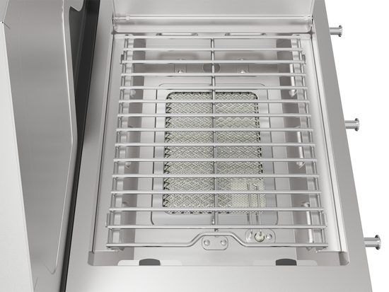 DUJINĖS GRILĖS YAO 5+1 19KW NERŪDŽIASIS PLIENAS,