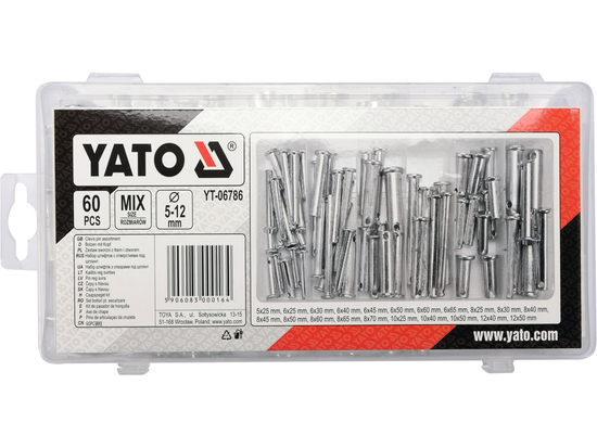 60 PCS SECURITY BOLTS ASSORTMENT