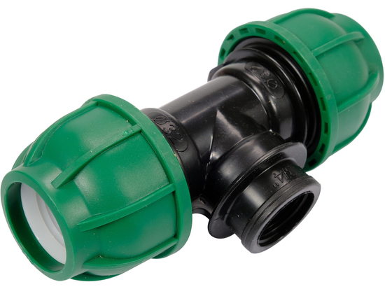 PIPE CONNECTOR PP GW 32MM X 3/4" X 32MM