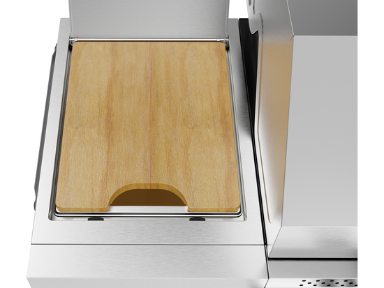 GÁZGRILL YAO 5+1 19KW ROZSDAMENTES ACÉL,