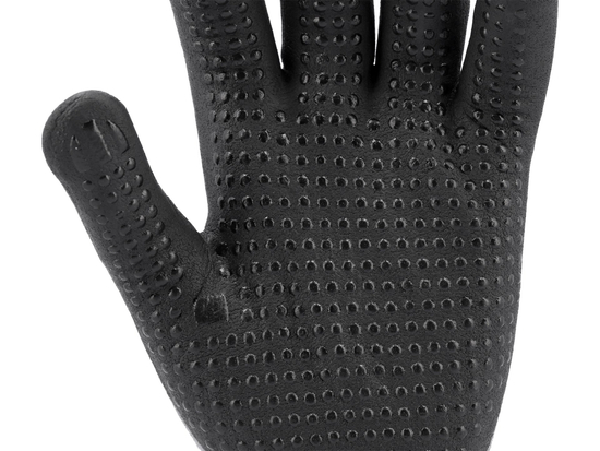 LUVAS DE PROTEÇÃO DE NYLON REVESTIDAS COM ESPUMA DE NITRILO COM PONTOS ANTIDERRAPANTES TAMANHO 8