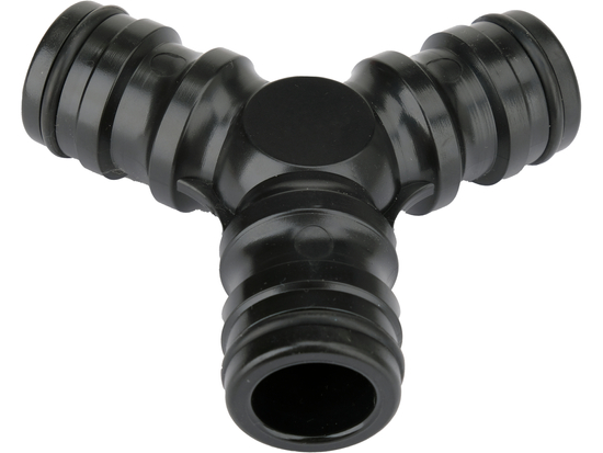 HIGH FLOW THREE WAY COUPLING 1"