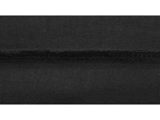 POLO DOUX, NOIR, TAILLE. L