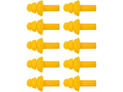 TAPPI PER LE ORECCHIE, SILICONE, SNR 22 DB, 5 PAIA.