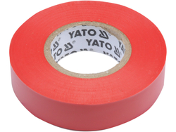 CINTA AISLANTE ELÉCTRICA 15MMX20MX0.13MM, ROJA