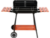 CHARCOAL GRILL WITH SHELVES GRID 53*33CM