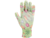 GUANTES PARA JARDINERÍA DE FLORES - VERDE