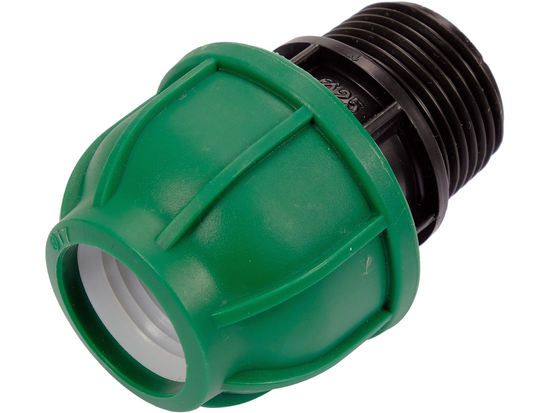 MALE ADAPTOR PP 25MM X 1"