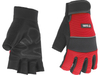 GANTS EN CUIR SYNTHÉTIQUE. TAILLE DE VÉLO SANS DOIGTS. 9