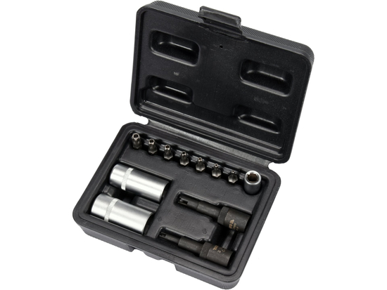 CONJUNTO DE TOMADAS E BITS PARA AR CONDICIONADO 12 PCS 1/4''