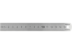 RÈGLE DE MESURE EN ACIER INOXYDABLE 150MM