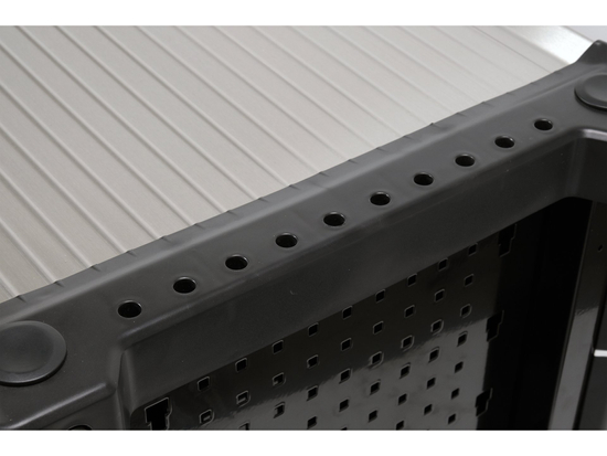 SERVISNÁ SKRIŇA 7 ZÁSUVEK S UZAMKNUTÍM OTVORENIA A PRÍDAVNÝ ÚLOH