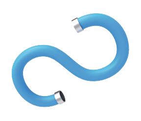 IZLIEDES IZLĀTNE AR ELASTĪGU MELNU IZTEKU - 'FLEXIBLE' BLACK