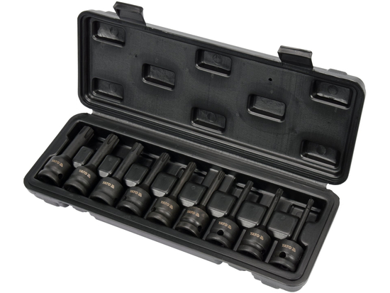 9PCS IMPACT BIT SOCKET SET RIBE 1/2"