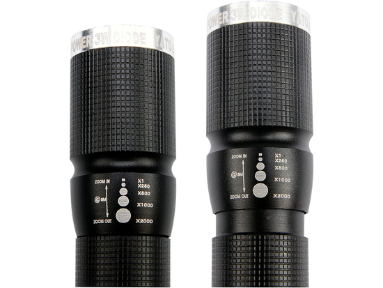 METALINIS DEGILAS SU LED, 100X25MM