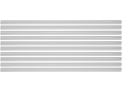 PEGAMENTO CALIENTE UNIVERSAL 7.2X200MM 10UNDS INCOLORO