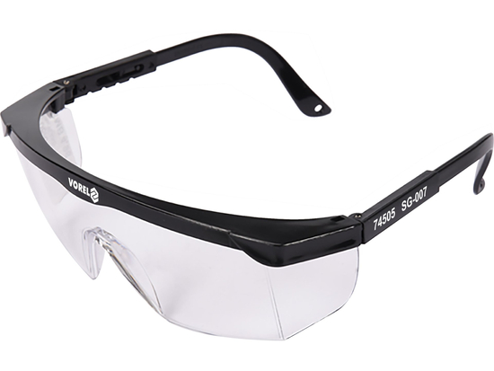 GAFAS PROTECTORAS CLARAS CON PLANTILLAS AJUSTABLES