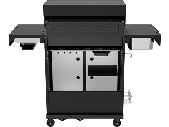 YATO 5+1 19KW CHURRASCARIA A GÁS PRETA