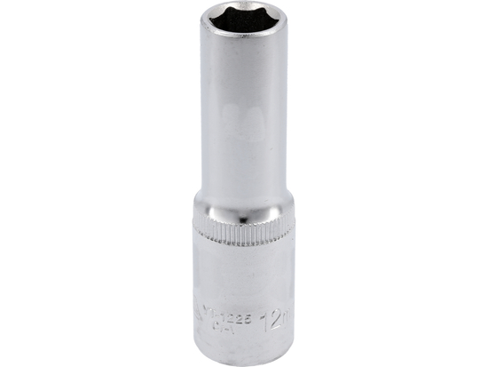 ZÁSUVKA ŠESTIHRANNÁ, DLOUHÁ 1/2'' 12 MM