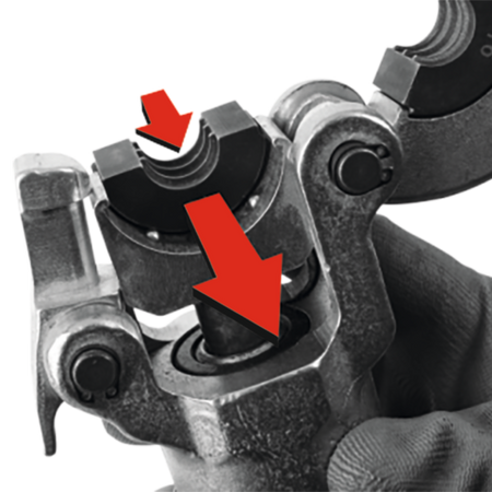 MANUAL CRIMPING PLIERS FOR PEX PIPES