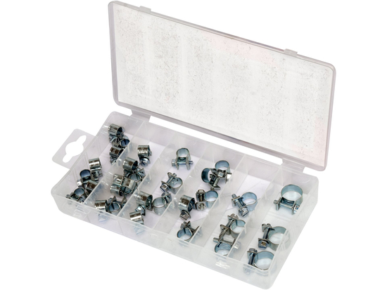 SET DI FASCETTE PER CAVO INTRECCIATO, 30 PZ