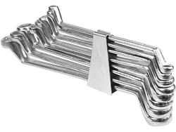 BI-HEXAGONAL RING SPANNER SET