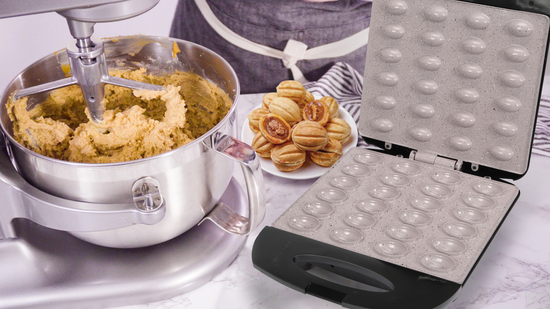 COOKIE TOADER 1400W, 24 PZ, PIATTO IN CERAMICA