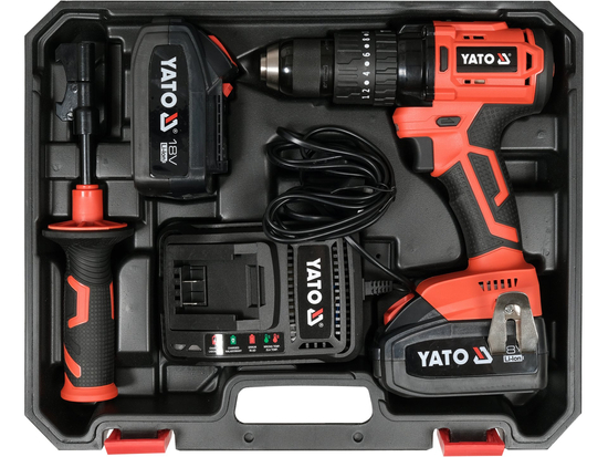 ΚΡΟΥΣΤΙΚΟ ΚΑΤΣΑΒΙΔΙ 18V (75 NM, 2 ΜΠΑΤΑΡΙΑ 3 AH, ΦΟΡΤΙΣΤΗΣ) ΜΕ ΚΙΝΗΤΗΡΑ ΑΠΟΣΤΟΛΗ