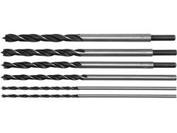 FORETS À BOIS 300 MM, 6-14 MM, 6 PCS DANS UN COFFRET