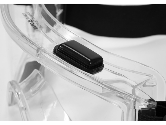 GAFAS DE SEGURIDAD CON VENTILACIONES, TRANSPARENTES