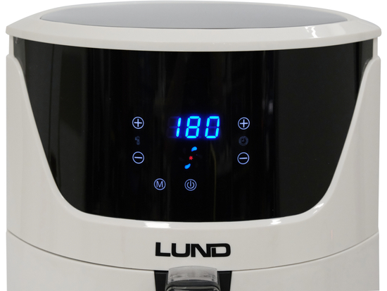 FREIDORA 3,7L 1400W LED, BLANCA